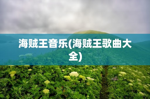 海贼王音乐(海贼王歌曲大全)