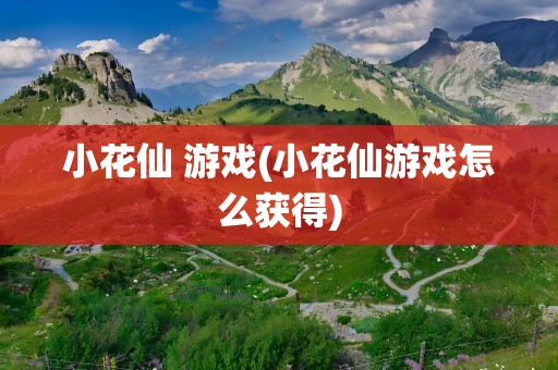 小花仙 游戏(小花仙游戏怎么获得)