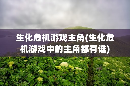 生化危机游戏主角(生化危机游戏中的主角都有谁)