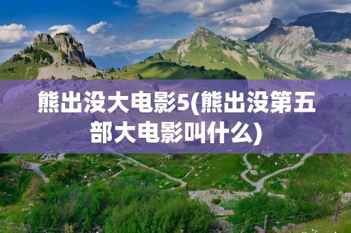 熊出没大电影5(熊出没第五部大电影叫什么)