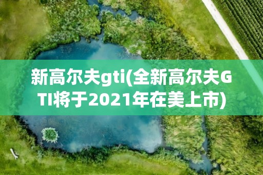 新高尔夫gti(全新高尔夫GTI将于2021年在美上市)