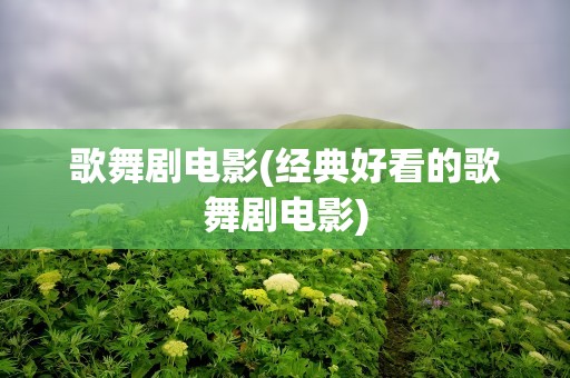 歌舞剧电影(经典好看的歌舞剧电影)