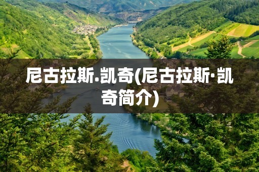尼古拉斯.凯奇(尼古拉斯·凯奇简介)