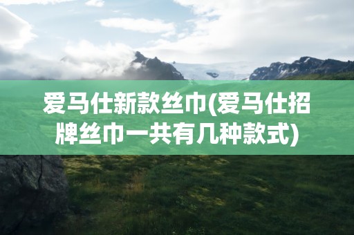 爱马仕新款丝巾(爱马仕招牌丝巾一共有几种款式)