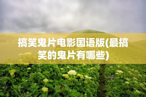 搞笑鬼片电影国语版(最搞笑的鬼片有哪些)