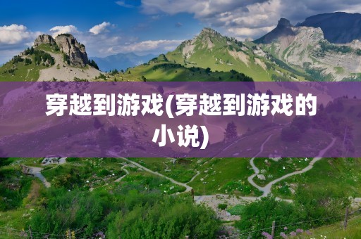穿越到游戏(穿越到游戏的小说)