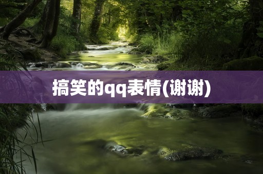 搞笑的qq表情(谢谢)