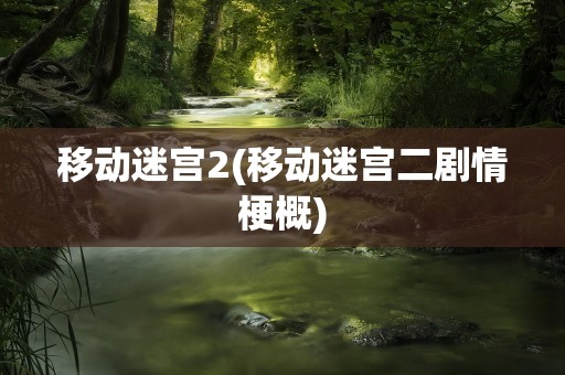 移动迷宫2(移动迷宫二剧情梗概)