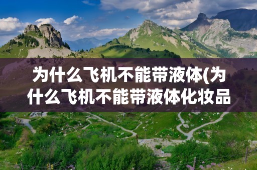 为什么飞机不能带液体(为什么飞机不能带液体化妆品)