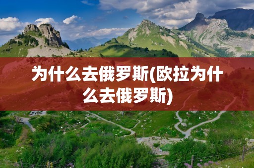 为什么去俄罗斯(欧拉为什么去俄罗斯)