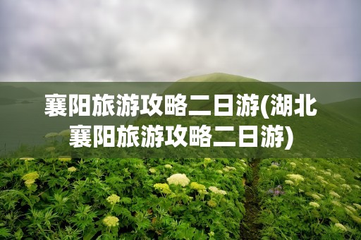 襄阳旅游攻略二日游(湖北襄阳旅游攻略二日游)