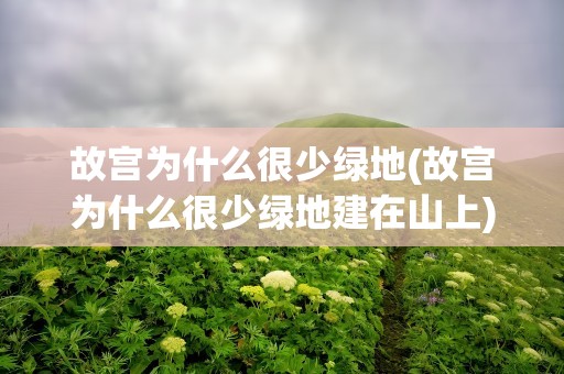 故宫为什么很少绿地(故宫为什么很少绿地建在山上)