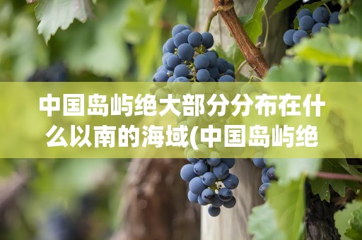 中国岛屿绝大部分分布在什么以南的海域(中国岛屿绝大部分分布在什么以南的海域e)