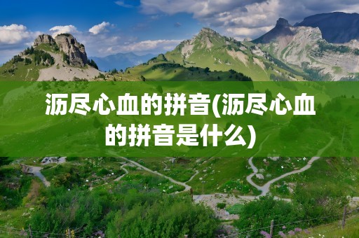 沥尽心血的拼音(沥尽心血的拼音是什么)