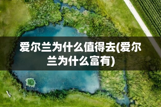 爱尔兰为什么值得去(爱尔兰为什么富有)