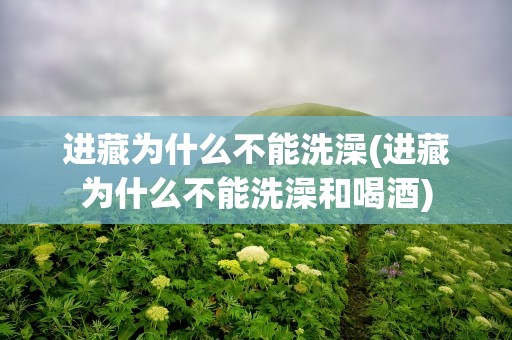 进藏为什么不能洗澡(进藏为什么不能洗澡和喝酒)