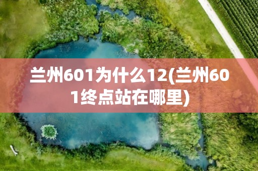 兰州601为什么12(兰州601终点站在哪里)