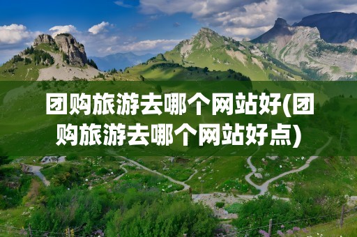 团购旅游去哪个网站好(团购旅游去哪个网站好点)