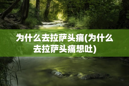为什么去拉萨头痛(为什么去拉萨头痛想吐)