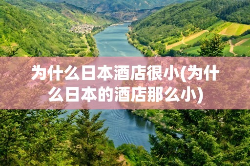 为什么日本酒店很小(为什么日本的酒店那么小)