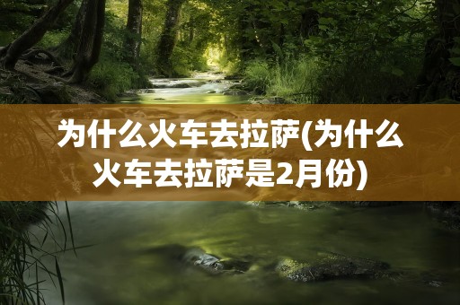 为什么火车去拉萨(为什么火车去拉萨是2月份)