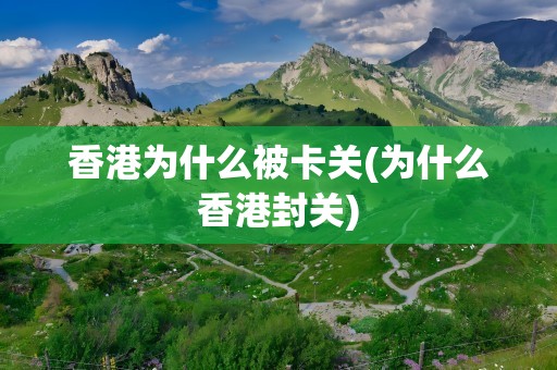 香港为什么被卡关(为什么香港封关)