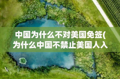 中国为什么不对美国免签(为什么中国不禁止美国人入境)