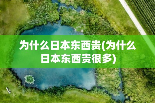 为什么日本东西贵(为什么日本东西贵很多)