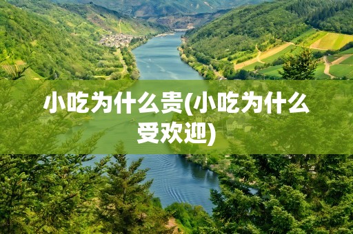 小吃为什么贵(小吃为什么受欢迎)