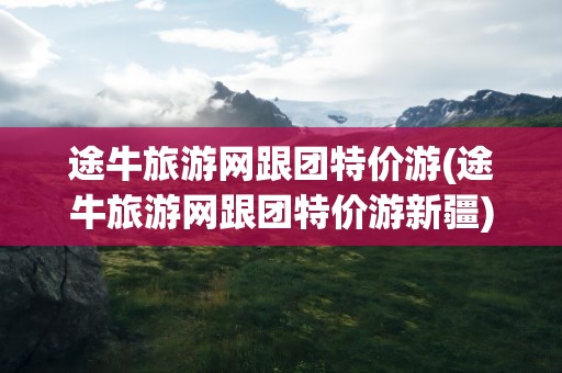 途牛旅游网跟团特价游(途牛旅游网跟团特价游新疆)