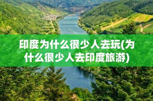 印度为什么很少人去玩(为什么很少人去印度旅游)