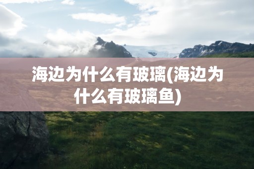 海边为什么有玻璃(海边为什么有玻璃鱼)