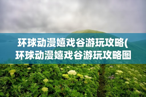 环球动漫嬉戏谷游玩攻略(环球动漫嬉戏谷游玩攻略图)