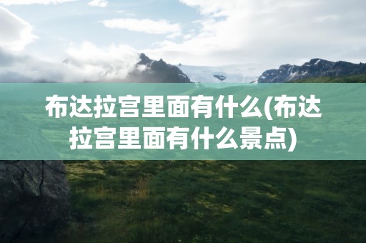 布达拉宫里面有什么(布达拉宫里面有什么景点)