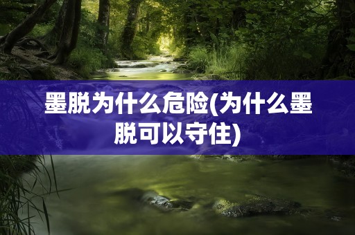 墨脱为什么危险(为什么墨脱可以守住)