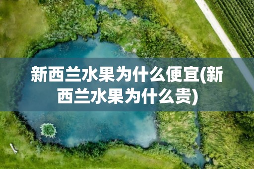 新西兰水果为什么便宜(新西兰水果为什么贵)