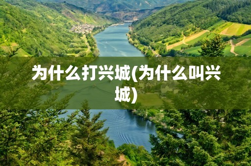 为什么打兴城(为什么叫兴城)