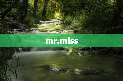 mr.miss