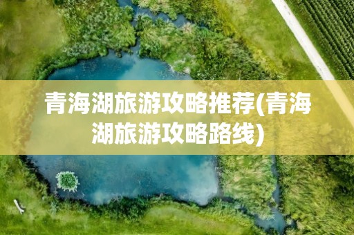 青海湖旅游攻略推荐(青海湖旅游攻略路线)