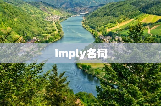 imply名词