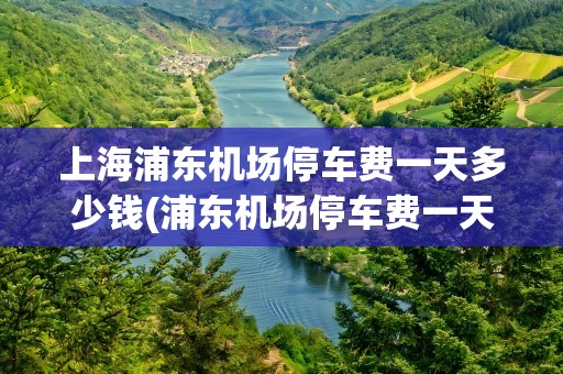 上海浦东机场停车费一天多少钱(浦东机场停车费一天多少钱)