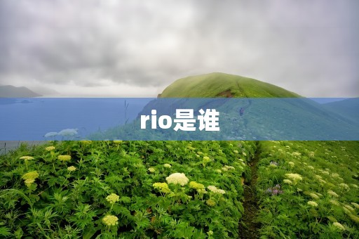 rio是谁