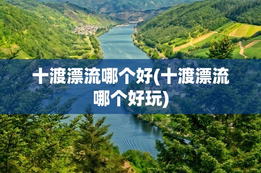 十渡漂流哪个好(十渡漂流哪个好玩)