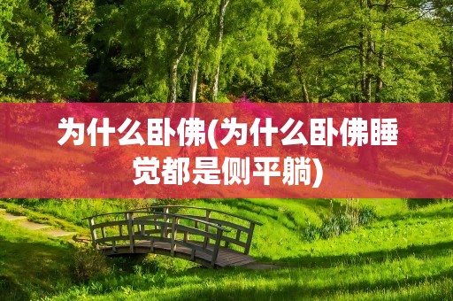 为什么卧佛(为什么卧佛睡觉都是侧平躺)