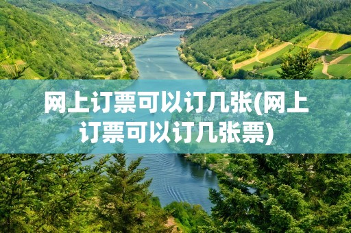 网上订票可以订几张(网上订票可以订几张票)