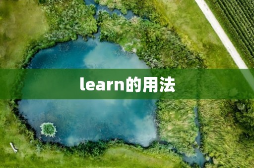 learn的用法