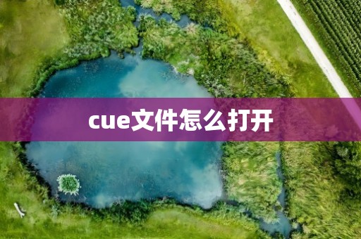 cue文件怎么打开
