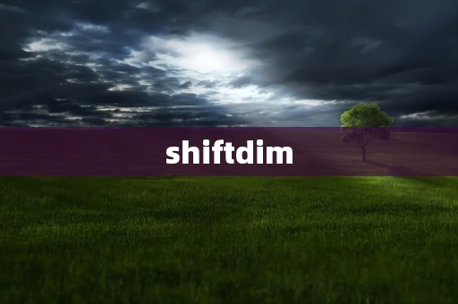 shiftdim