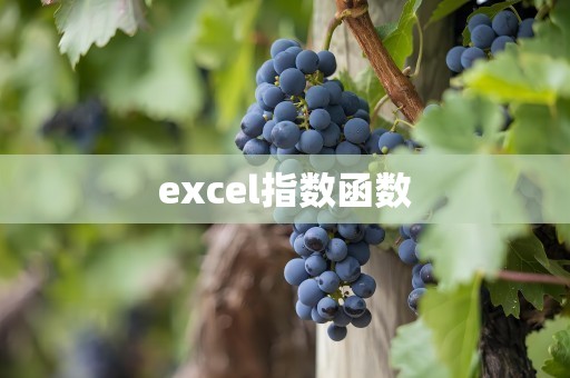 excel指数函数