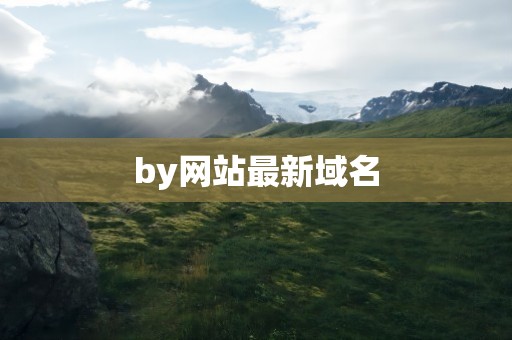 by网站最新域名